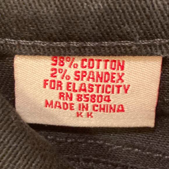 Yellow Rat Bastard Black Skull Embroidered Jeans Size 9/30 - Picture 8 of 12